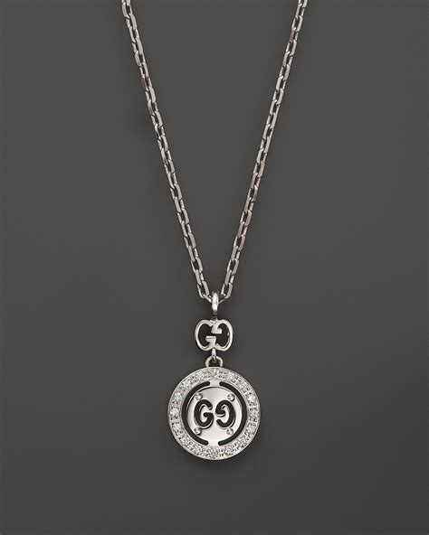 gucci gold heart necklace|Gucci icon necklace white gold.